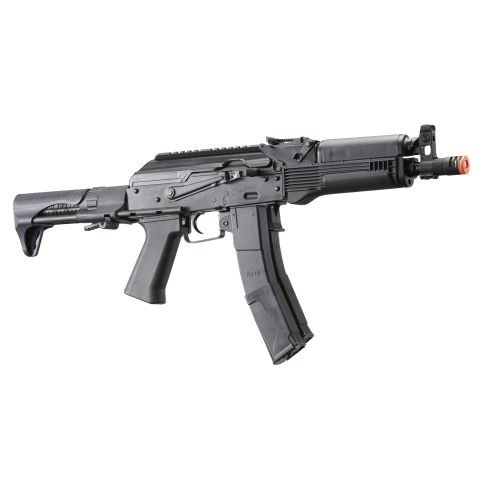 LCT 9mm PP-19 PDW AK Airsoft AEG Rifle w/ Polymer Handguard (Black)