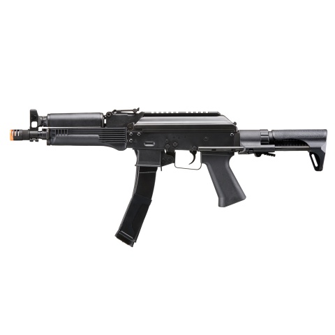 LCT 9mm PP-19 PDW AK Airsoft Electric Blowback Rifle w/ Polymer Handguard (Black)