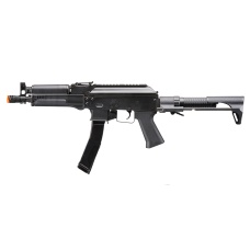 LCT 9mm PP-19 PDW AK Airsoft Electric Blowback Rifle w/ Polymer Handguard (Black)