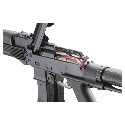 LCT 9mm PP-19 PDW AK Airsoft Electric Blowback Rifle w/ Polymer Handguard (Black)