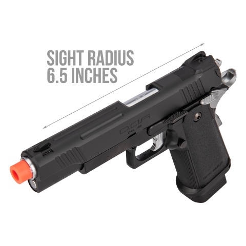 Tokyo Marui D.O.R. Hi-Capa 5.1 Gas Blowback Airsoft Pistol - BLACK