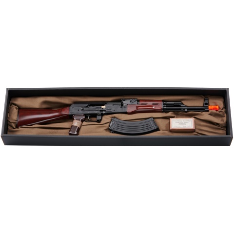 Tokyo Marui AKM ZET System Gas Blowback Rifle (Color: Black / Wood)