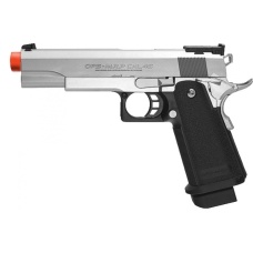 Tokyo Marui Hi-Capa 5.1 Tactical Custom Gas Blowback Airsoft Pistol - SILVER