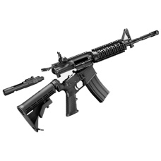 Tokyo Marui M4A1 MWS Gas Blowback GBB Airsoft Rifle w/ ZET System - BLACK