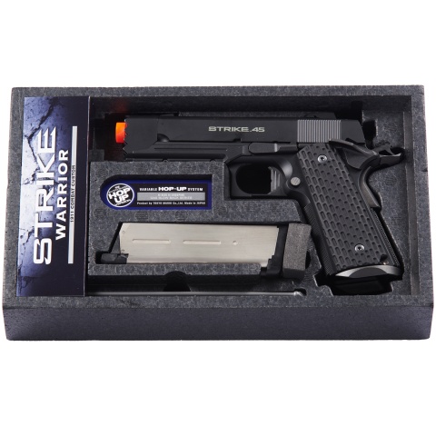 Tokyo Marui Limited Edition Strike Warrior 1911 Airsoft Gas Blowback Pistol (Color: Black)