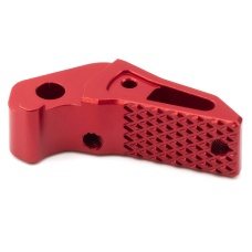 Titanium Tactical Industry Airsoft CNC Adjustable Airsoft Trigger Color Black for TM/WE G-series Galaxy and AAP-01 (Color: Red)