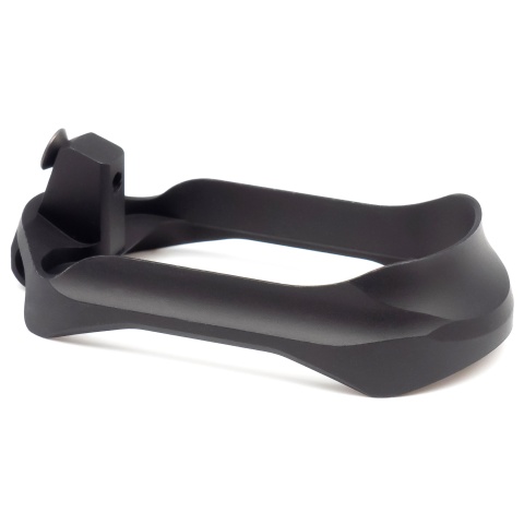 Titanium Tactical Industry One Piece CNC Aluminum Magwell for Action Army AAP-01 Airsoft Gas Blowback Pistols (Color: Black)