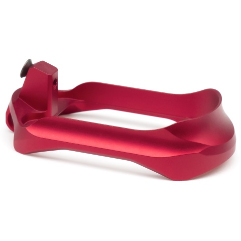 Titanium Tactical Industry One Piece CNC Aluminum Magwell for Action Army AAP-01 Airsoft Gas Blowback Pistols (Color: Red)