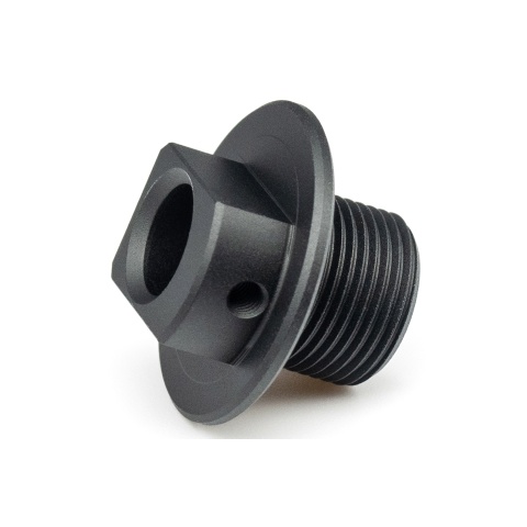 Titanium Tactical Industry CNC Upper Receiver Connector For WE-Tech Galaxy Premium Series Gas Blowback Airsoft Pistols (Color: Black)