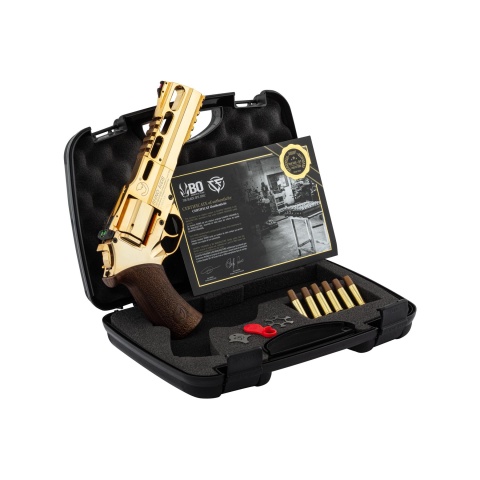 Limited Edition Airsoft Chiappa Rhino 60DS CO2 Revolver (Color: Gold)