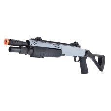 Bo Manufacture FABARM STF/12 Short Barrel Shotgun w/ Fixed Stock  - GRAY / BLACK