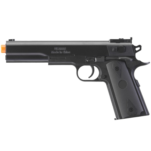 UK Arms M1911 Spring Powered Airsoft Pistol w/ Metal Flitch and Tube (Color: Black)