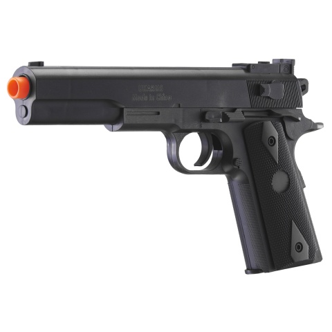 UK Arms M1911 Spring Powered Airsoft Pistol w/ Metal Flitch and Tube (Color: Black)