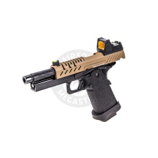 Vorsk Airsoft 4.3 Hi Capa + Micro Red Dot - Black/Tan