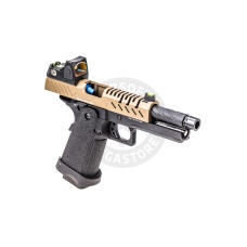 Vorsk Airsoft 4.3 Hi Capa + Micro Red Dot - Black/Tan