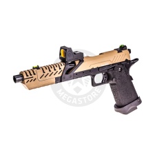 Vorsk Airsoft 7in Titan Hi Capa + Micro Red Dot - Tan