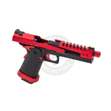 Vorsk Airsoft 5.1 Split Slide Hi Capa - Red & Black