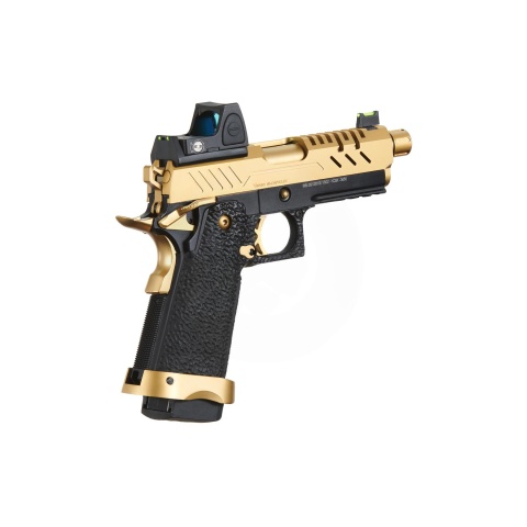 Vorsk Airsoft 3.8 Hi Capa Pro + Micro Red Dot - Gold
