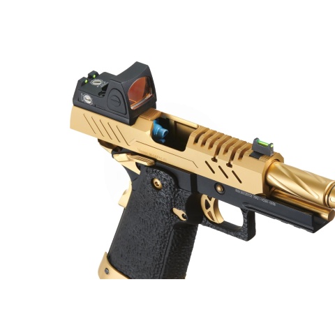Vorsk Airsoft 3.8 Hi Capa Pro + Micro Red Dot - Gold