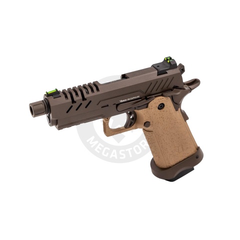 Vorsk Airsoft Hi Capa 3.8 Pro - Tan & Bronze