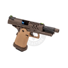 Vorsk Airsoft Hi Capa 3.8 Pro - Tan & Bronze