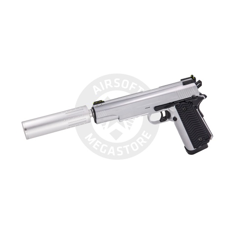 Vorsk Airsoft VX-14 GBB Pistol - Silver