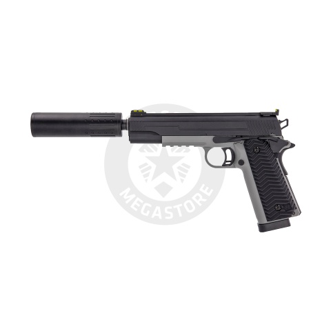 Vorsk Airsoft VX-14 GBB Pistol - Two Tone Black & Grey