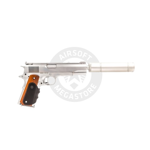 Vorsk Airsoft VX-9 Agency Gas Blowback Pistol - Chrome