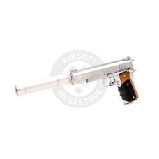 Vorsk Airsoft VX-9 Agency Gas Blowback Pistol - Chrome