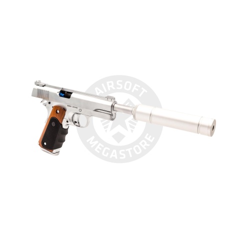 Vorsk Airsoft VX-9 Agency Gas Blowback Pistol - Chrome