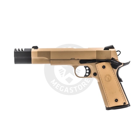 Vorsk Airsoft VP-X Gas Blowback Pistol - Tan