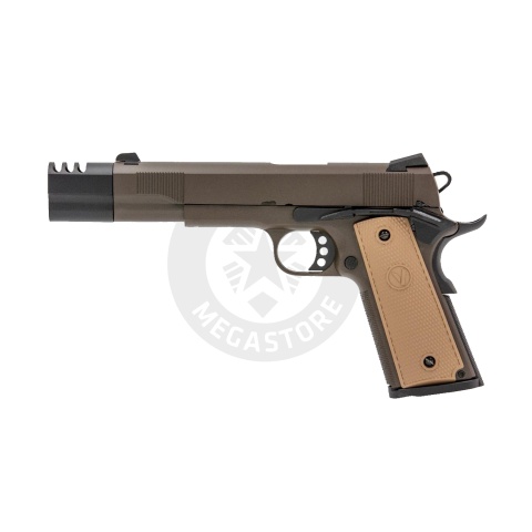 Vorsk Airsoft VP-X Gas Blowback Pistol - Bronze