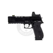 Vorsk Airsoft VP26X Gas Blowback Pistol + Micro Red Dot - Black