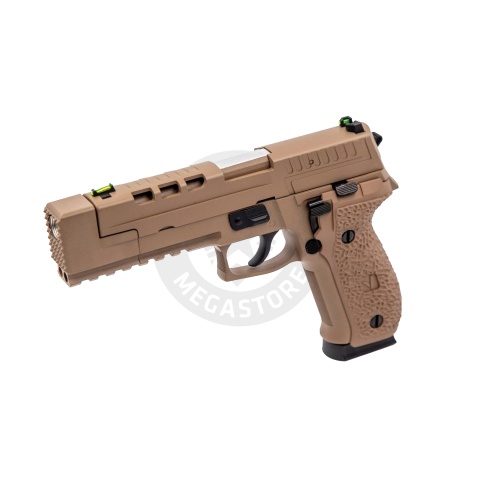 Vorsk Airsoft VP26X Gas Blowback Pistol - Tan