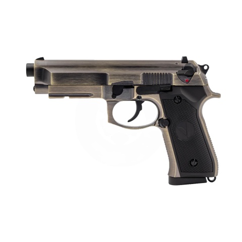 Vorsk Airsoft VM9 Osiris Gas Blowback Pistol - Brushed Aluminum
