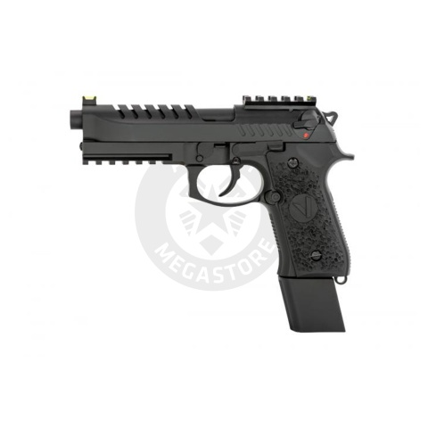 Vorsk Airsoft Tactical VM9 Gas Blowback Pistol - Black