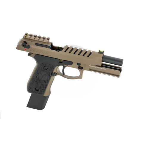 Vorsk Airsoft Tactical VM9 Gas Blowback Pistol - Dark Earth
