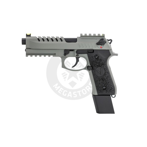 Vorsk Airsoft Tactical VM9 Gas Blowback Pistol - Grey