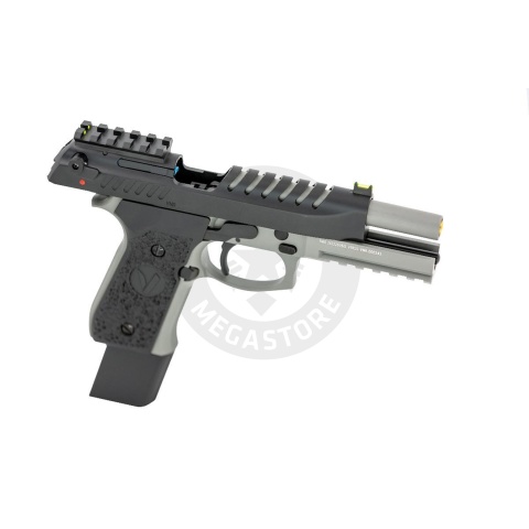 Vorsk Airsoft Tactical VM9 Gas Blowback Pistol - Black/Grey