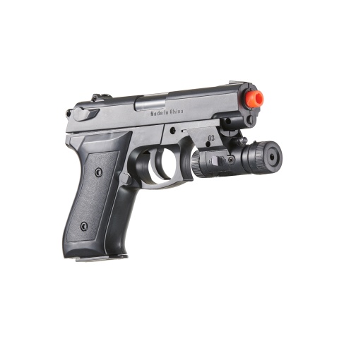 UK Arms VP99A Spring Powered Airsoft Pistol w/ Laser & Light (Color: Black)