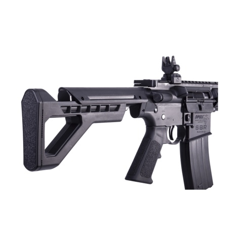 Crosman DPMS SBR Co2 BB .177 Cal BB Air Rifle with Dual Action Capability (Color: Black)