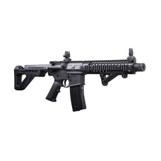 Crosman DPMS SBR Co2 BB .177 Cal BB Air Rifle with Dual Action Capability (Color: Black)