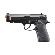 WinGun 302 Non Blowback M9 Airsoft Co2 Gas Blowback Airsoft Pistol (Color: Black)