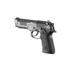 WinGun 302 Non Blowback M9 Airsoft Co2 Gas Blowback Airsoft Pistol (Color: Black)