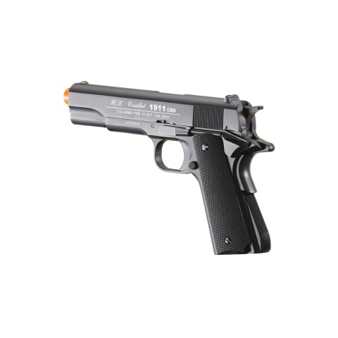 WinGun Full Metal Sport 613 1911 CO2 Half Blowback Pistol (Color: Black)