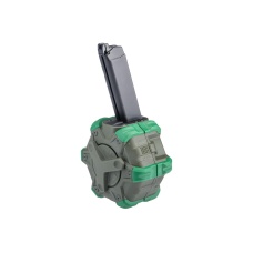 WE-Tech Drum Magazine for G-Series Gas Blowback Airsoft Pistols (Color: OD Green)