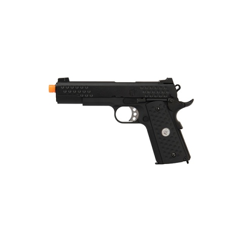 Armory Full Metal Knighthawk 1911 Gas Blowback Airsoft Pistol - BLACK