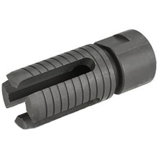 WE-Tech CNC Steel 4 Prong Style Flash Hider (14mm Negative)