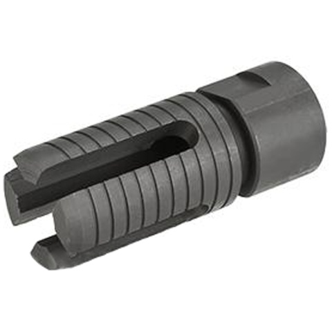 WE-Tech CNC Steel 4 Prong Style Flash Hider (14mm Negative)