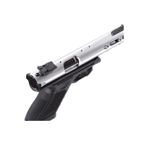 WE-Tech Galaxy G-Series Gas Blowback Airsoft Pistol (Color: Silver)